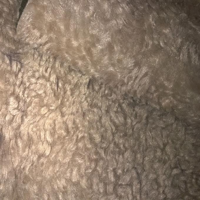 Polyurethane Faux Fur Fabric Teddy